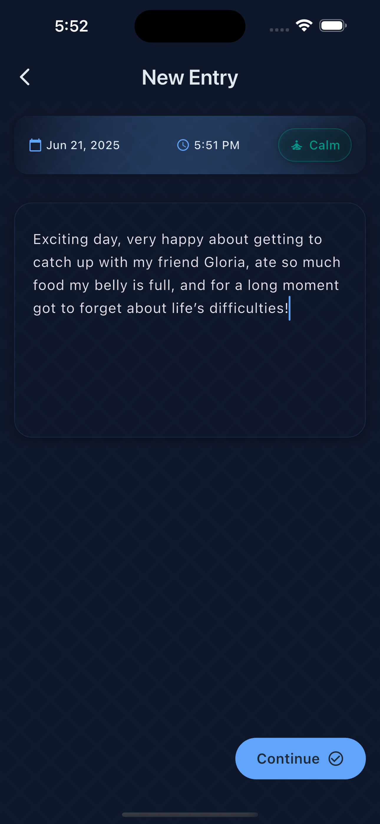 Privacy-focused interface showing local-first data storage and encryption features